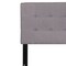 Flash Furniture King, Bedford Headboard, Gray Fabric HG-HB1704-K-LG-GG - alternate 7